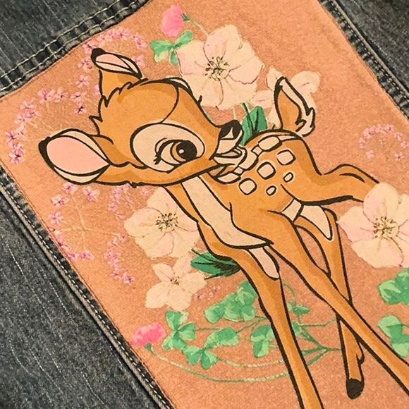 Upcycled Bambi Disney Disneyland Denim Toddler Jacket - Picture 11 of 11